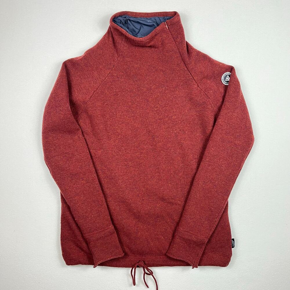 Holebrook Sweden Martina Windproof Sweater- Red Wood - Women's L